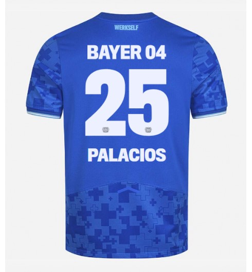 Moške Nogometnih dresov Bayer Leverkusen Exequiel Palacios #25 Tretji 2025-26 Kratki rokavi Moške Nogometnih dresov Bayer Leverkusen Exequiel Palacios #25 Tretji 2025-26 Kratki rokavi